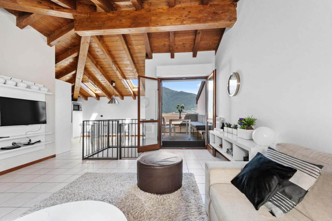 Ferienwohnung Casacamelia 35, 3 Bdrm With View Lake Como Acquaseria Exterior foto